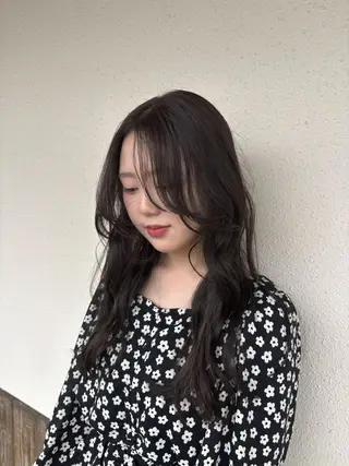 カラー 森本 麻比のヘアスタイル