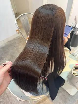 ロング カラー men'sモテ 髪🫧シオンのヘアスタイル
