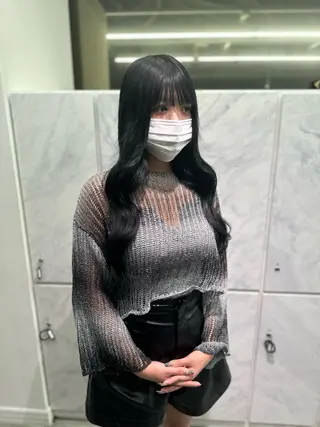 ロング 👑ハイトーン👑プ ルエクステ👑だいとのヘアスタイル