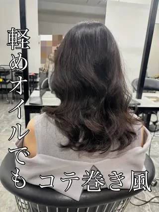 ミディアム パーマ 🍐シャドウパーマ メンズ特化/守岡🍐のヘアスタイル