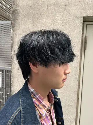 ショート パーマ メンズ 🏆メンズヘア特化 🥇代表りんぺーのヘアスタイル