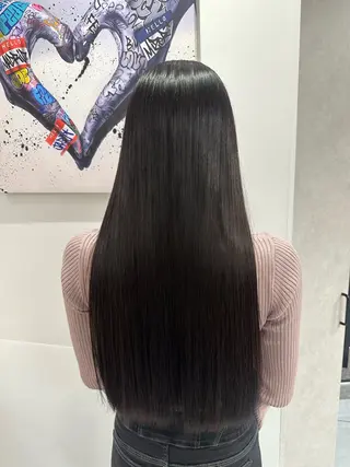 ロング パーマ Ash桜木町🐶 勝島 翔のヘアスタイル