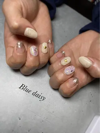 ネイル Blue daisy 栄本店のネイルデザイン