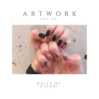 ショート カラー キッズ ネイル マツエク・マツパ illum hicariのネイルデザイン