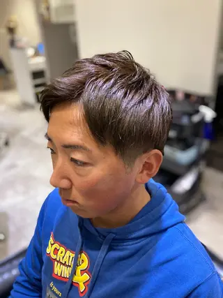 ショート カラー メンズ 男のスタイル革命 健太郎✂︎のヘアスタイル