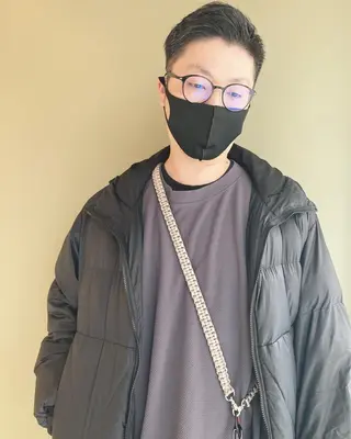 メンズ &72所属・カリスマ フォのヘアスタイル