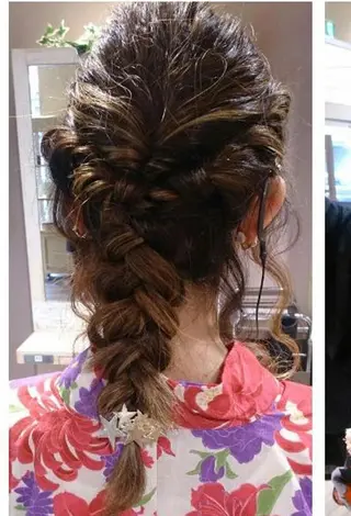 ヘアアレンジ 今中 小百合のヘアスタイル