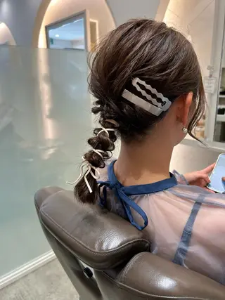 ヘアアレンジ Chou kahoのヘアスタイル