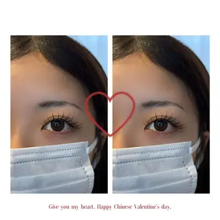 マツエク・マツパ 西崎 labeaux 梅田のマツエク・マツパデザイン