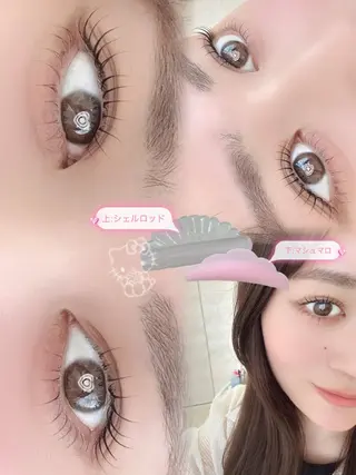 マツエク・マツパ iBROW. 新越谷 田中 桃香のマツエク・マツパデザイン