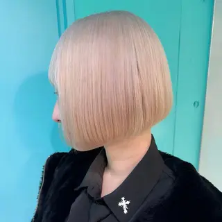 ショート デザインカラー/ ボブ/Natsukiのヘアスタイル