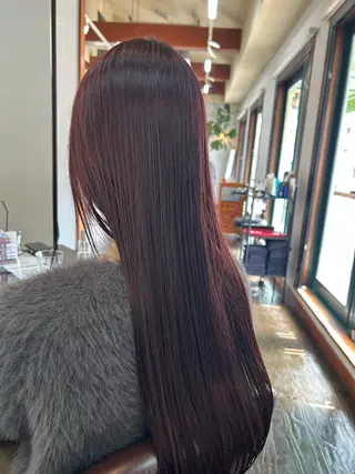 カラー 坂本 瑞季 🤍 髪質改善のヘアスタイル