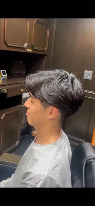 セミロング メンズ Mr. Hayaのヘアスタイル