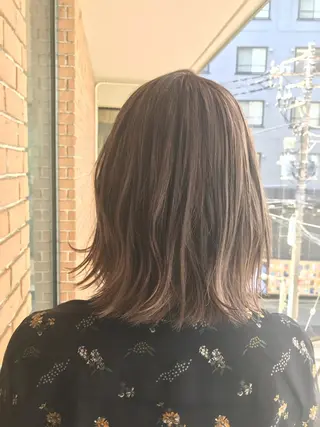 ミディアム カラー パーマ ヘアアレンジ メンズ マツエク・マツパ サロンドミルク 原宿のヘアスタイル