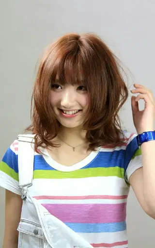 ミディアム ★竹本 千春★のヘアスタイル