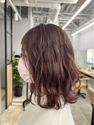 ミディアム カラー 代表 YUKI ☆のヘアスタイル