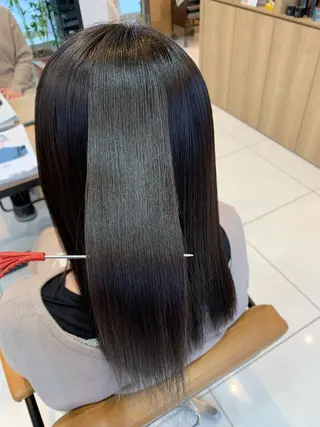 セミロング ルクール上越店 林 郁弥のヘアスタイル