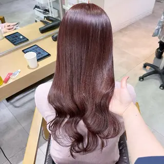 ロング カラー ♡🌚垢抜け艶カラー Shiori🌝♡のヘアスタイル