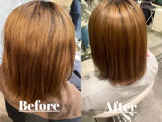 ミディアム パーマ 岩渕 春菜のヘアスタイル
