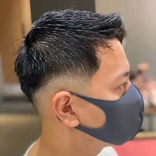 ショート メンズ unopulir 景山　凌のヘアスタイル