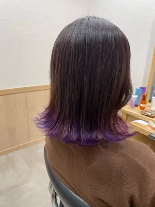 ミディアム カラー miho 🌼🌼🌼のヘアスタイル