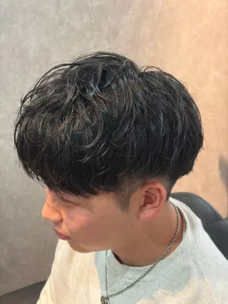 ミディアム メンズ 高橋 怜玖／仙台／長町のヘアスタイル