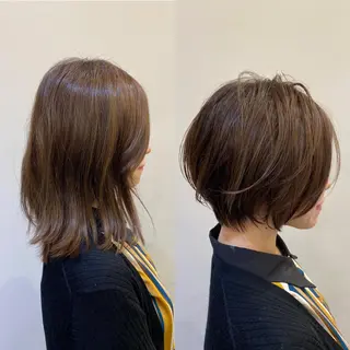 ショート 🇰🇷韓国レイヤー 錦糸町【北山謙三】のヘアスタイル