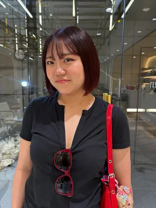 セミロング カラー 🦋sana🦋 似合わせカット✁のヘアスタイル