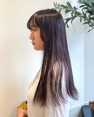 ロング 薄暮 マツイ レンのヘアスタイル
