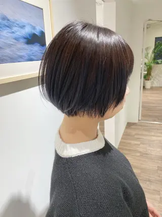 ミディアム カラー ハイライト⭐️上野 高広のヘアスタイル