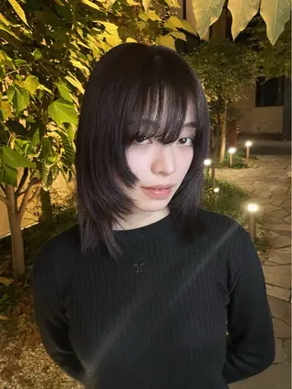 ミディアム カラー girly/ヘア メイクMitsukiのヘアスタイル