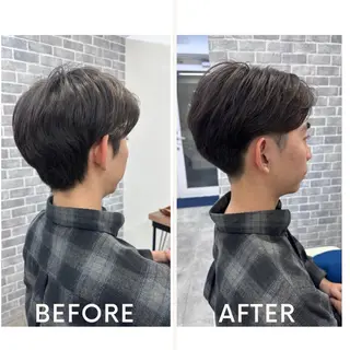メンズ Noyヨシモト ヒロトのヘアスタイル
