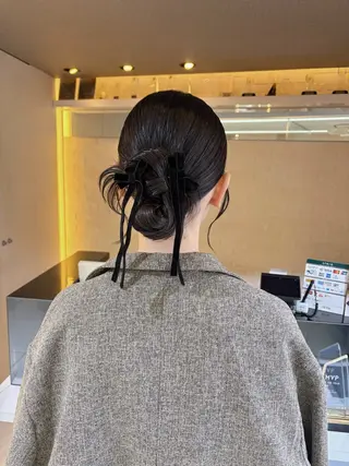 ヘアアレンジ ヘアセット／眉毛カッ ト/Nana〻のヘアスタイル