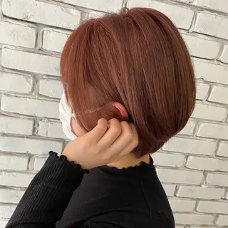 ショート 🤎オリーブカラー× パーマ特化💫森口のヘアスタイル