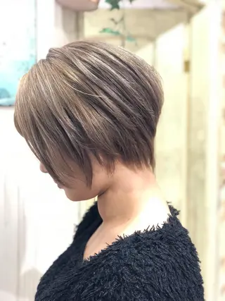 ショート 小保方 一輝のヘアスタイル