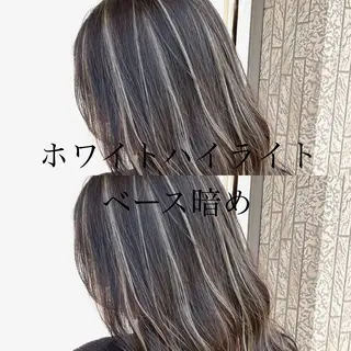 ロング issy/ハイライト ハイトーン／レイヤーのヘアスタイル