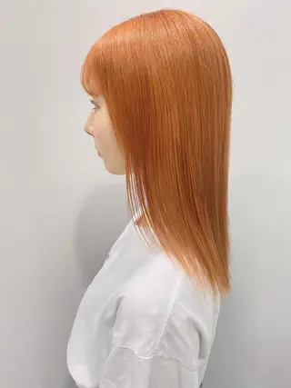 セミロング カラー ヘアアレンジ yoda karenのヘアスタイル