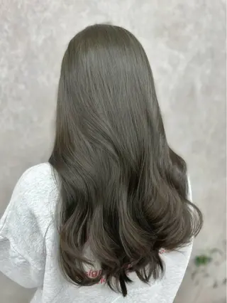 ロング カラー 心斎橋/ブリーチなし 髪質改善/レイヤーのヘアスタイル