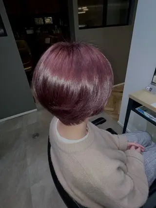 ショート こころ🎀 カラーモデル様募集中のヘアスタイル