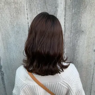 ミディアム カラー パーマ ヘアアレンジ メンズ キッズ ネイル マツエク・マツパ ボブ/レイヤー/ nanamiのヘアスタイル