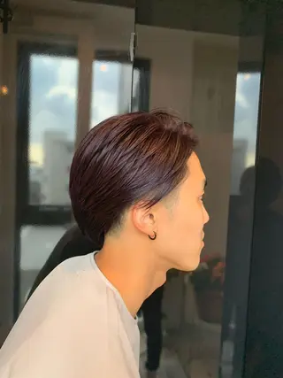 ショート カラー 吉田 聡一のヘアスタイル