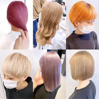 ミディアム カラー カラー系/カット特化 🟠オオタキマサシのヘアスタイル