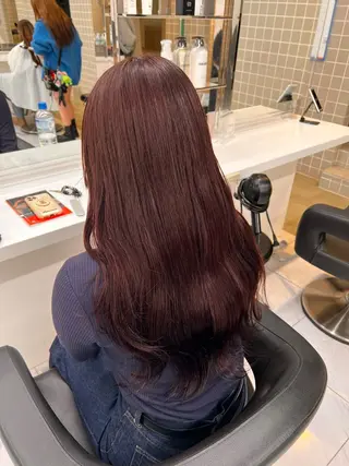 ロング 💖札幌カラー 指名No.1💖玲奈のヘアスタイル