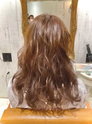 ミディアム re view 横山瑞稀のヘアスタイル