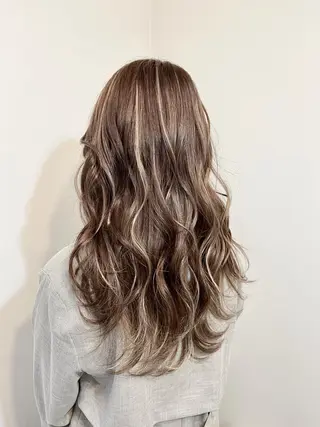 ロング ブリーチ毛対応酸性 ストレート🌈サキのヘアスタイル