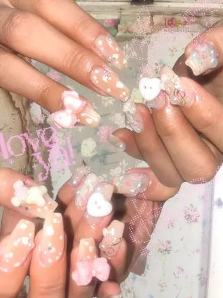 ネイル kana/モード ・グランジ໒꒱のネイルデザイン