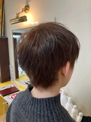 ショート カラー 横田 尚登のヘアスタイル
