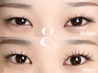 マツエク・マツパ 橘joieange 心斎橋店のマツエク・マツパデザイン