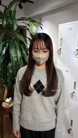 ロング レイヤー透明感カラー /gima🌱のヘアスタイル