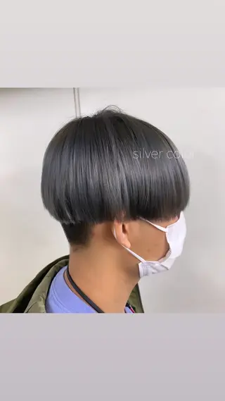 ショート カラー メンズ 似合わせカット得意 💛RENA💛のヘアスタイル